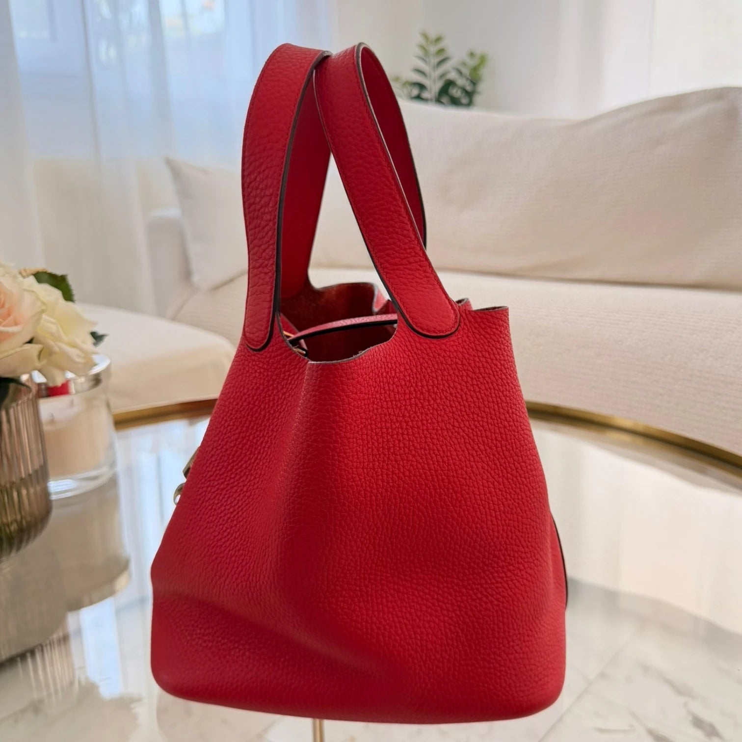 Hermès | Clemence Picotin Lock 22 handbag