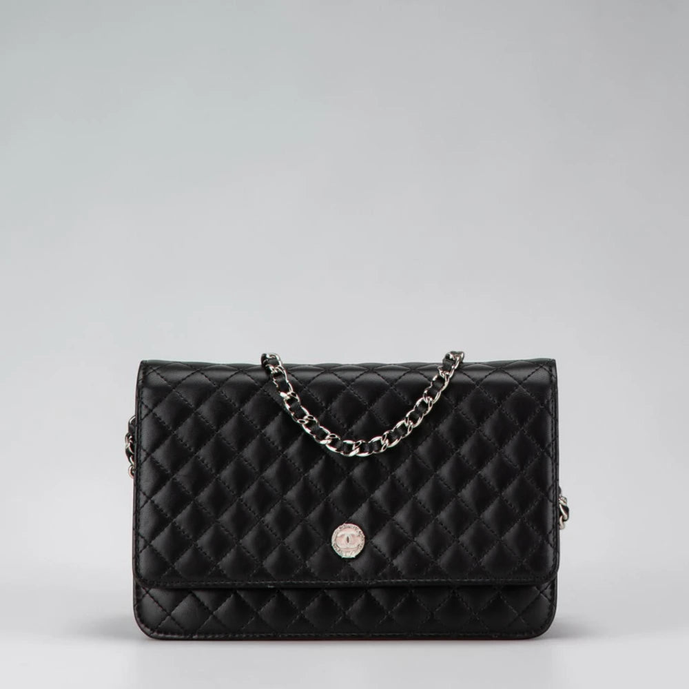 Chanel | 2011 Quilted Lambskin Crest Wallet On Chain crossbody bag