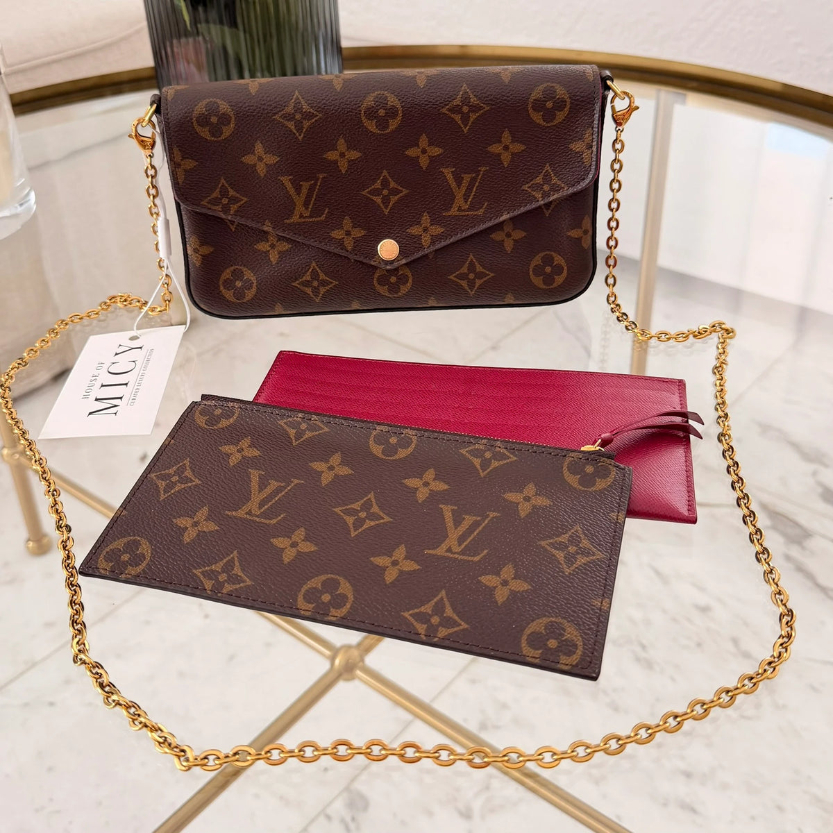 Louis Vuitton | Monogram Pochette Felicie crossbody bag