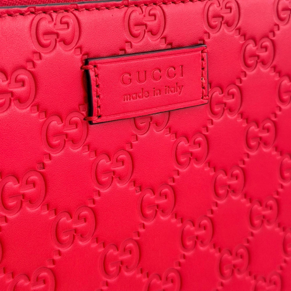 Gucci | 2016-2026 Guccissima Zip Messenger crossbody bag