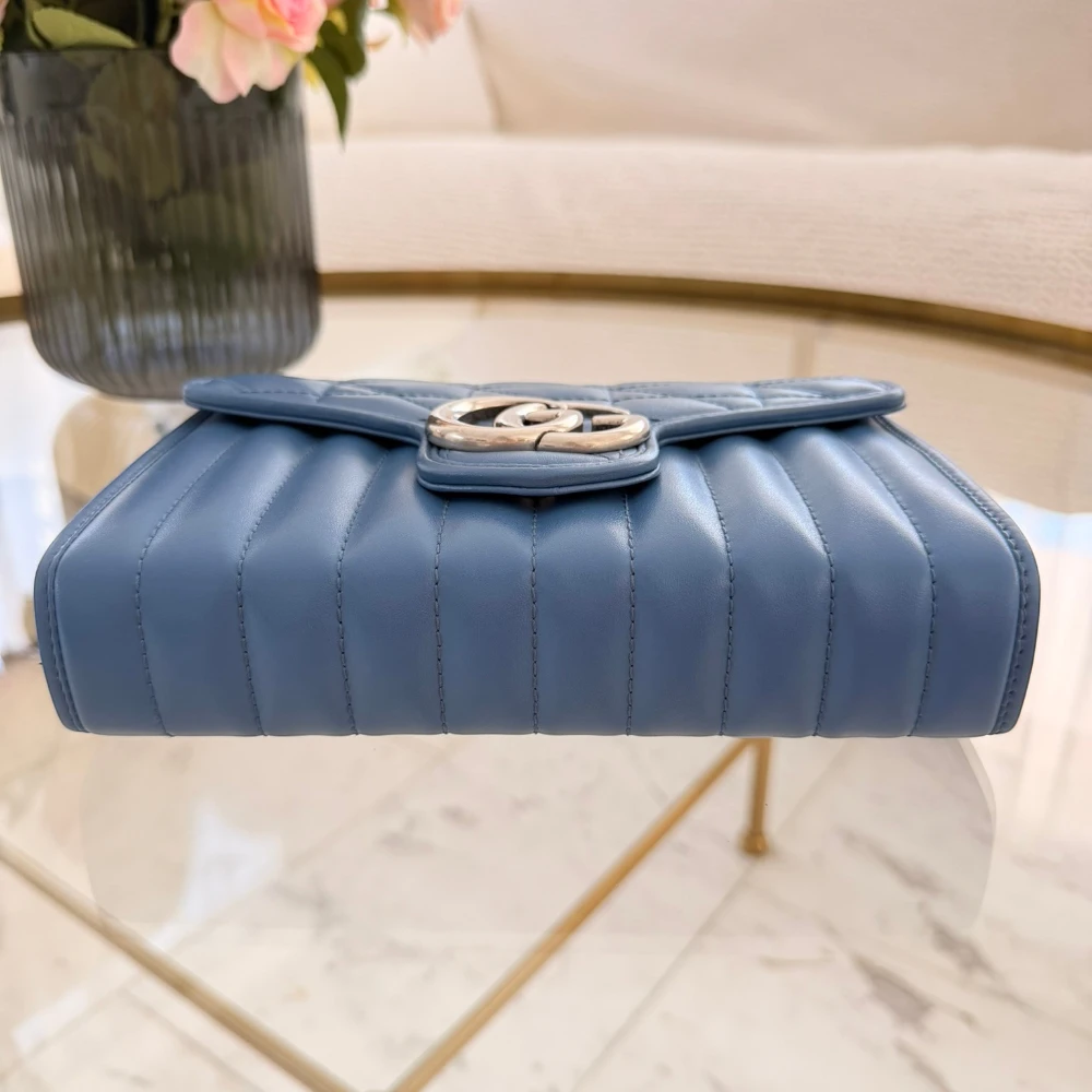 Gucci | Portfel na łańcuszku GG Marmont Mini