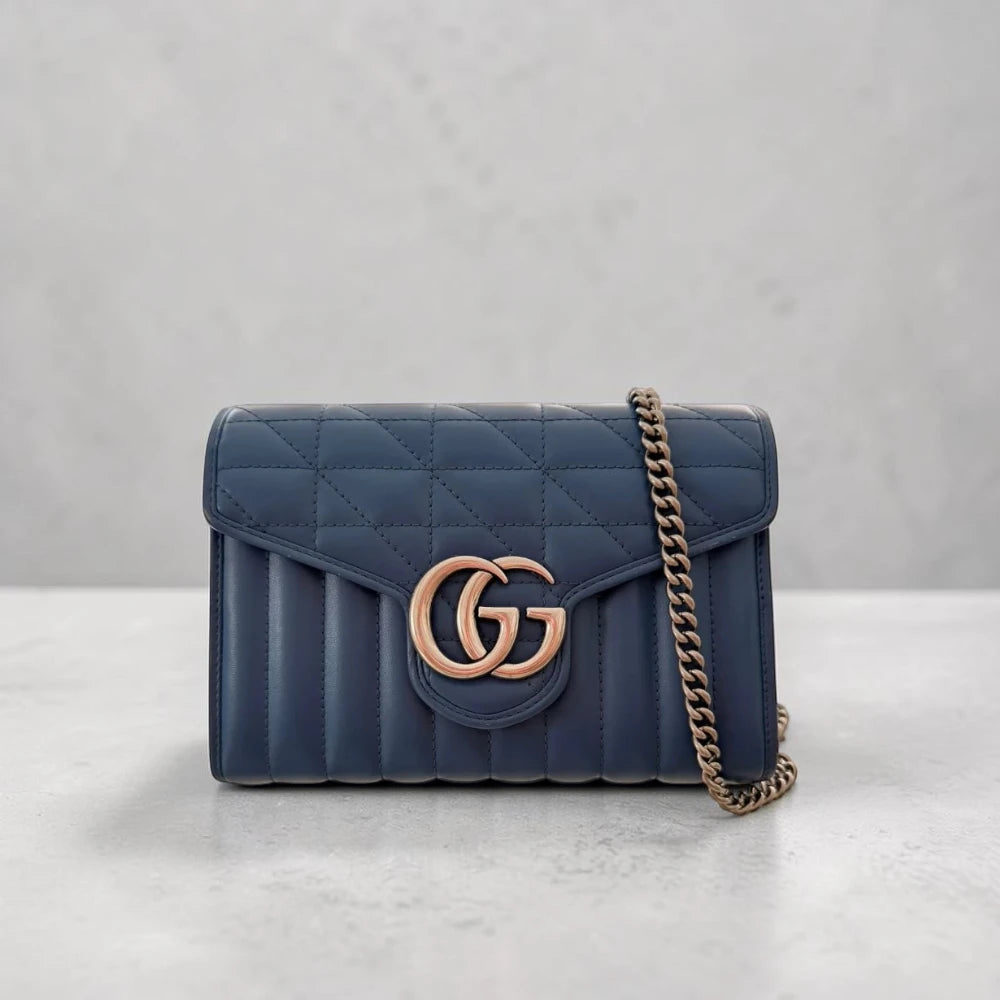 Gucci | GG Marmont Mini Wallet on Chain