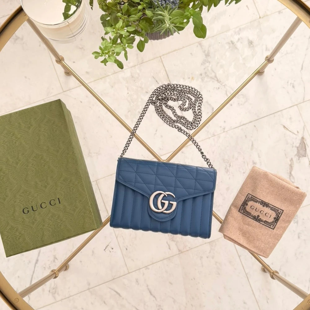 Gucci | GG Marmont Mini Wallet on Chain