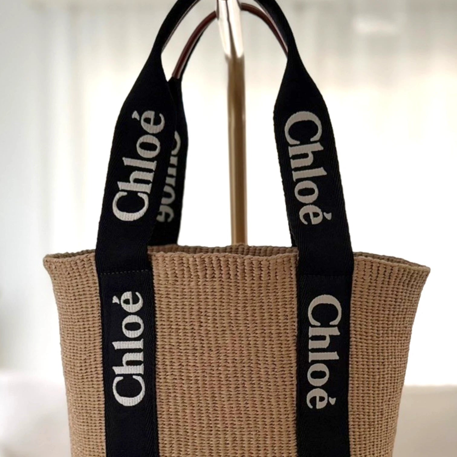 Chloé  | Woody logo-strap tote bag