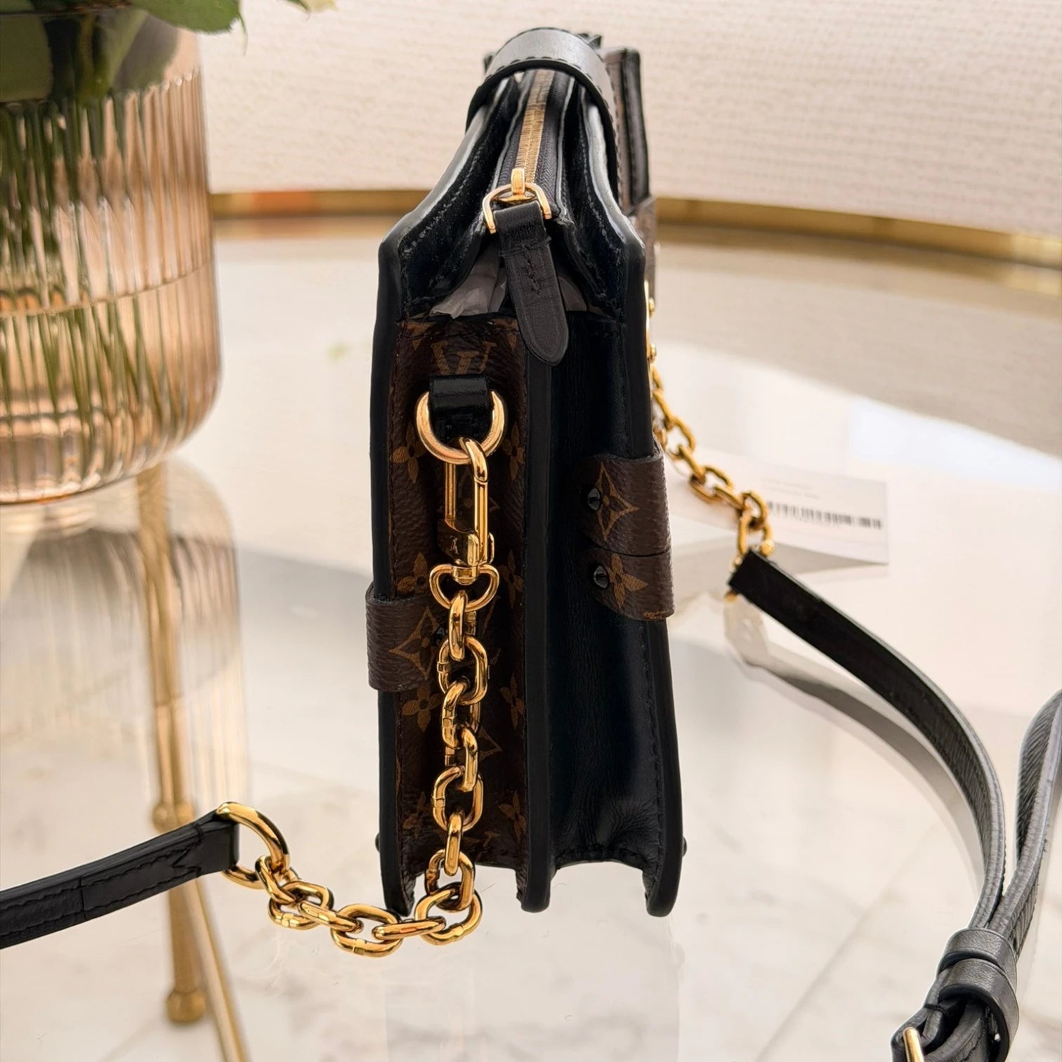 Louis Vuitton  | Monogram Reverse Trunk Clutch crossbody bag