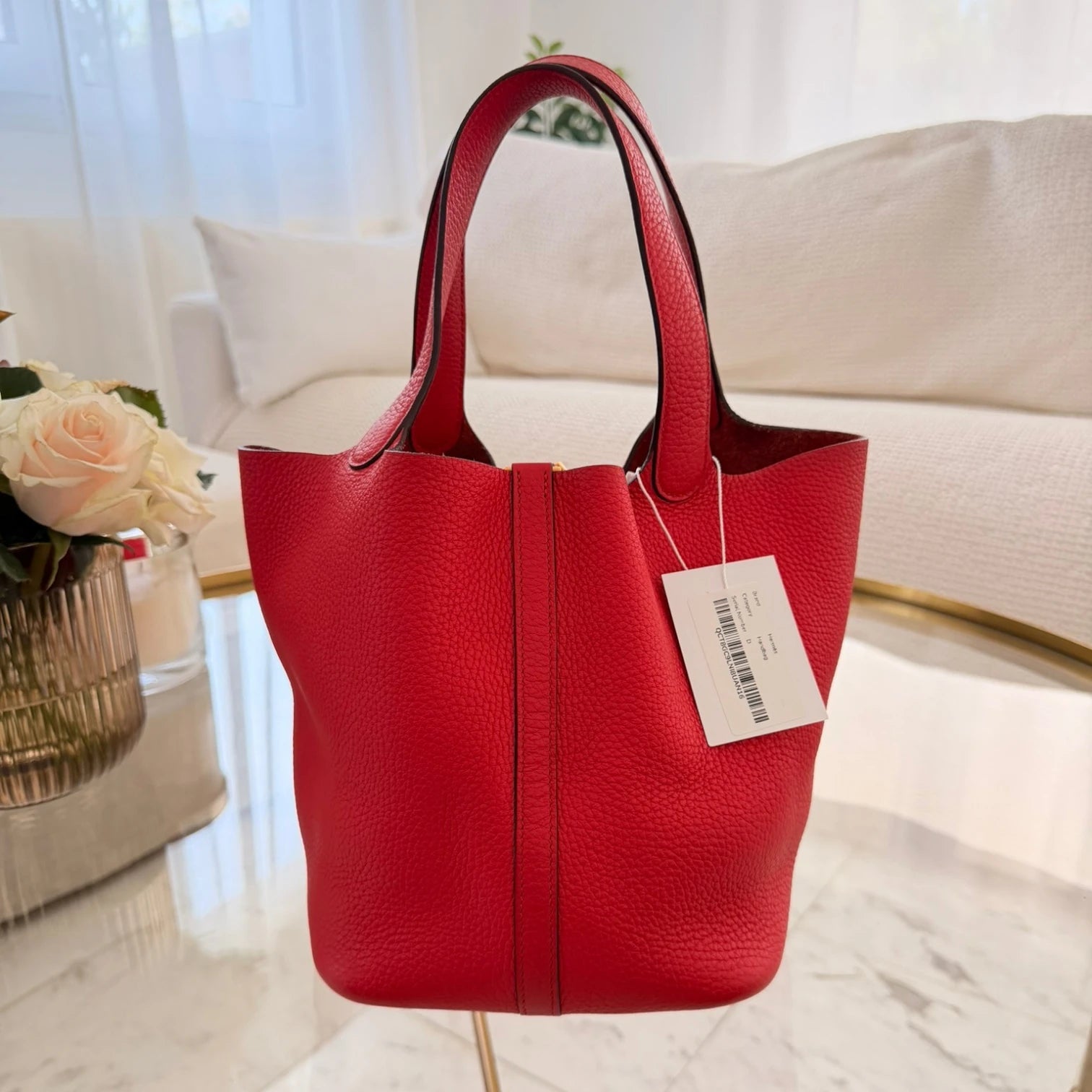 Hermès  | Clemence Picotin Lock 22 handbag