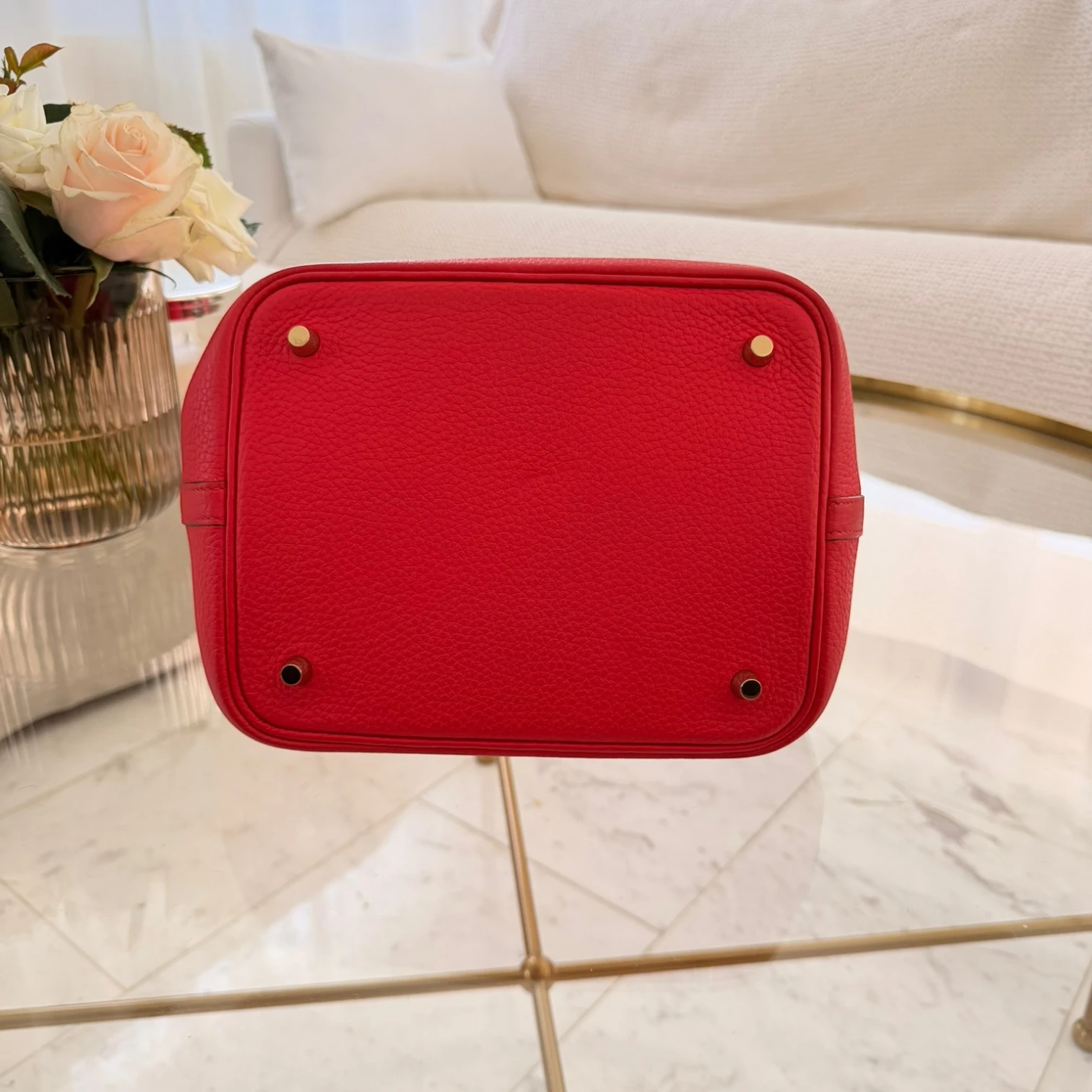 Hermès  | Clemence Picotin Lock 22 handbag