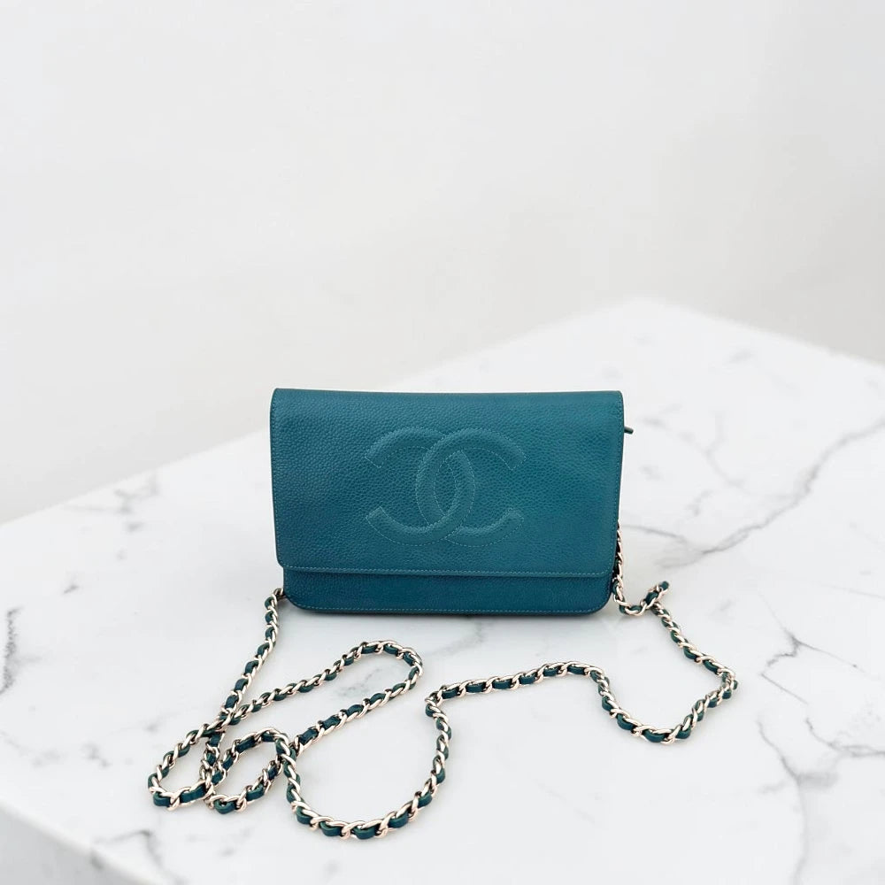 Chanel | CC Caviar Wallet On Chain crossbody bag