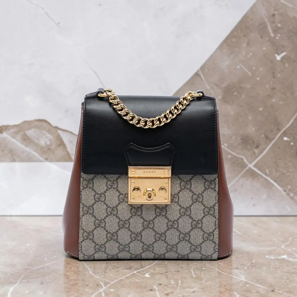 Gucci | 2016-2026 GG Supreme Padlock backpack