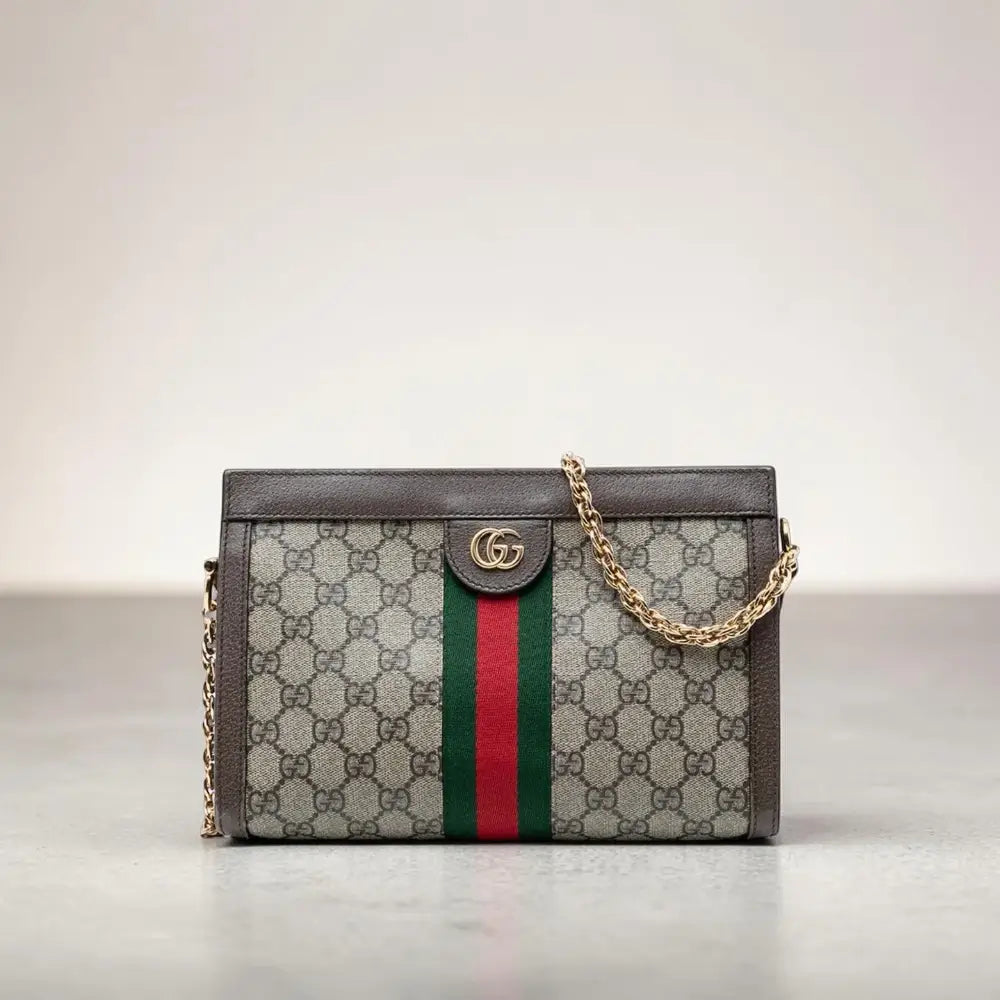 Gucci | GG Supreme Web Ophidia Chain Crossbody Bag