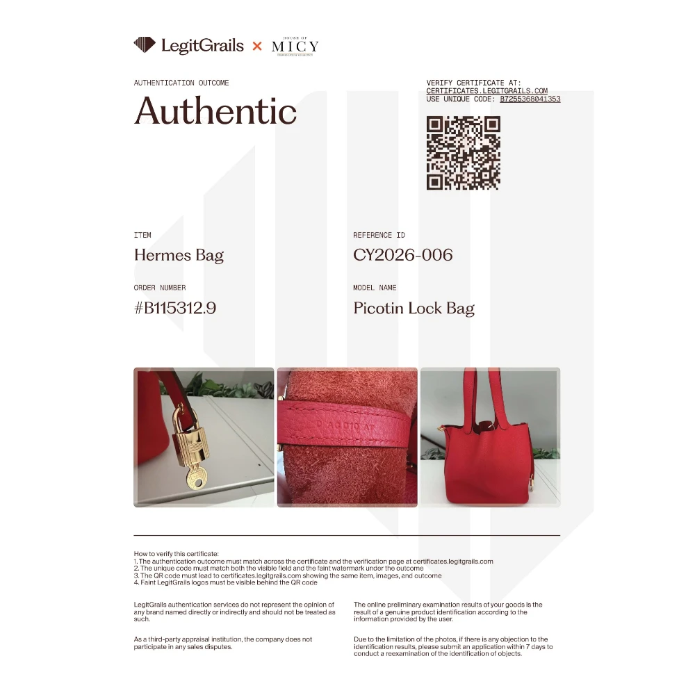 Hermès  | Clemence Picotin Lock 22 handbag