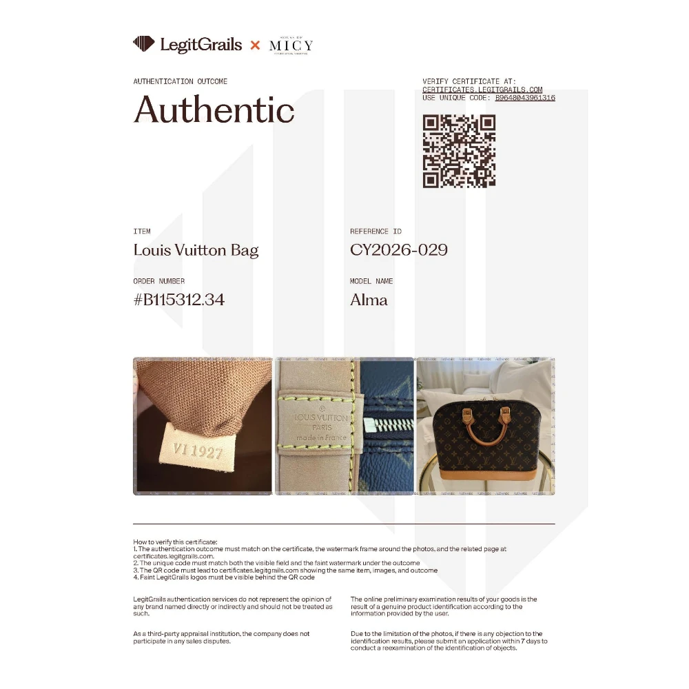 Louis Vuitton | Alma PM monogram handbag