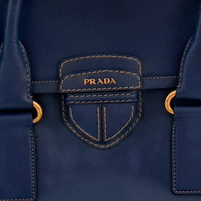 Prada | Saffiano Lux Pattina satchel Baltico